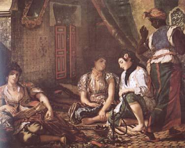 Eugene Delacroix Women of Algiers (mk09) oil painting picture